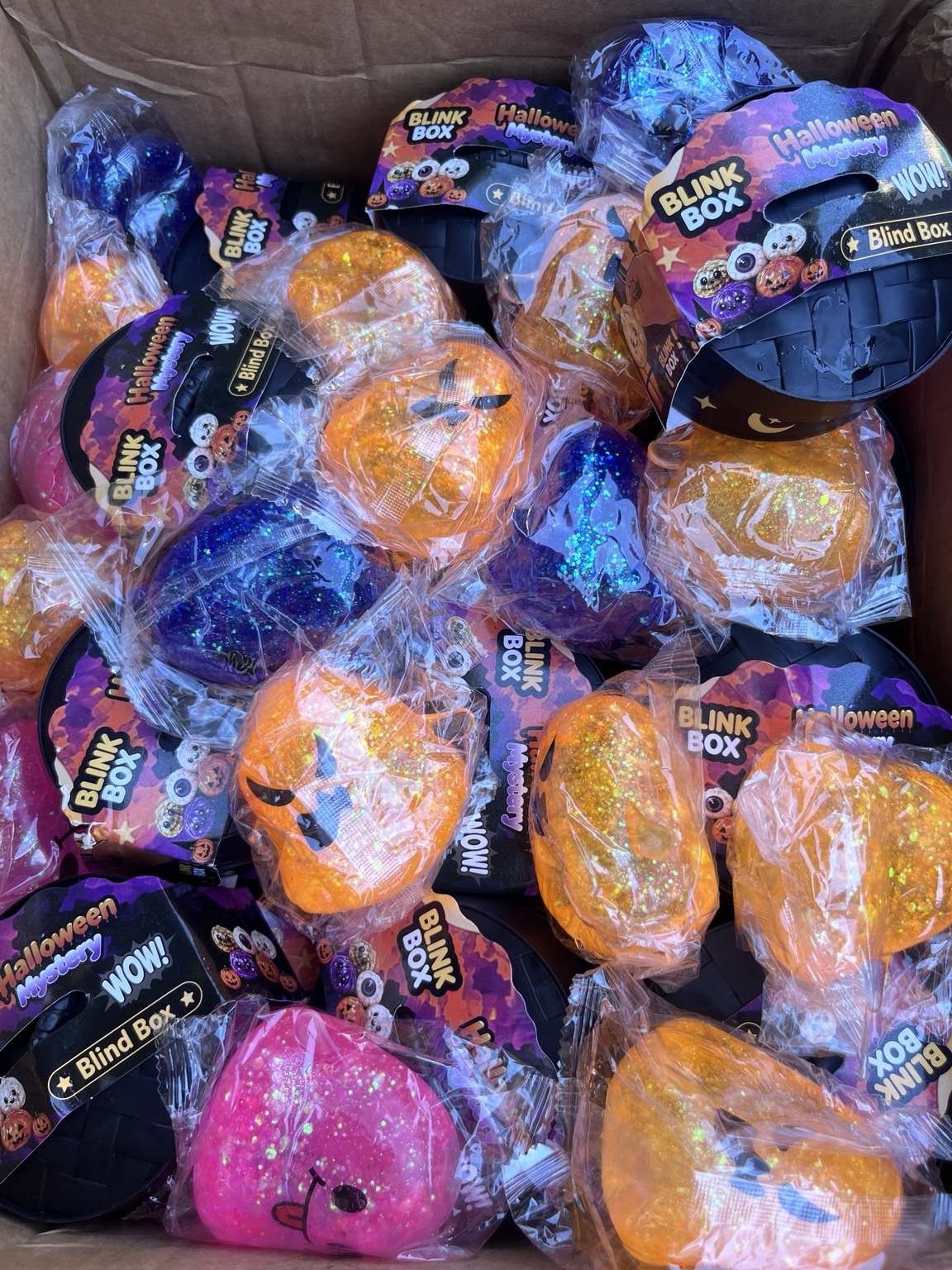 Halloween Maltose Ghost & Steamed Bun Squishies wholesale product