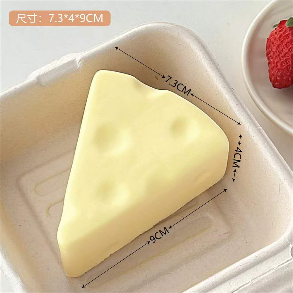 Mini Triangle Cheese Slow-Rising Squishy — product image 2
