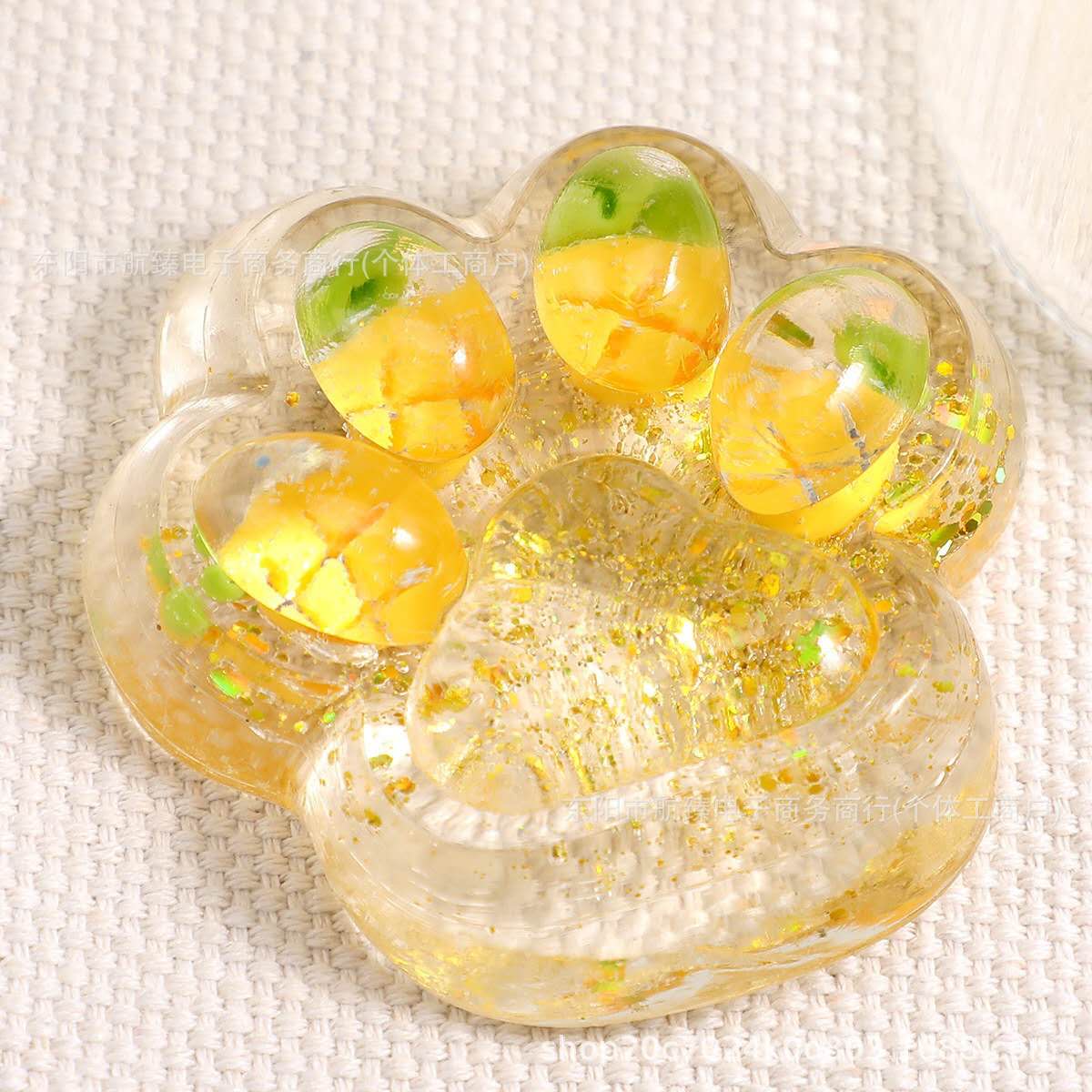 Crystal Fruit Cat Paw TABA Squishy wholesale product