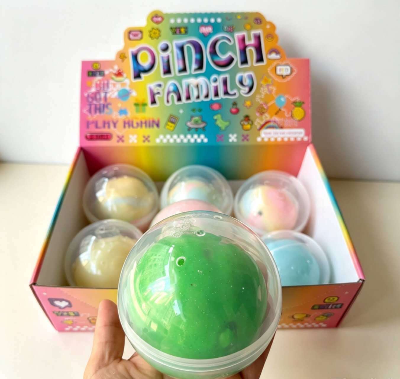Crunchy Shell Ball Squishies — product image 5